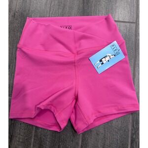 Fleo Pink Athletic Shorts